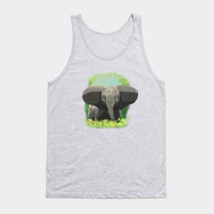 Baby elephant Tank Top